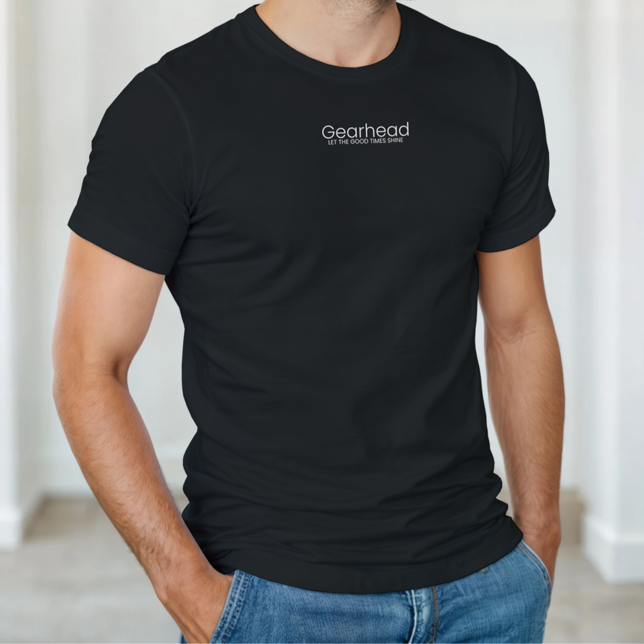 Svart Unisex T-shirt | E36