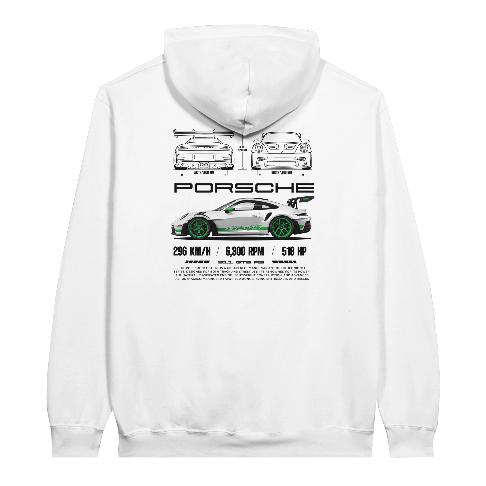 Gearhead Tjock Hoodie RS3